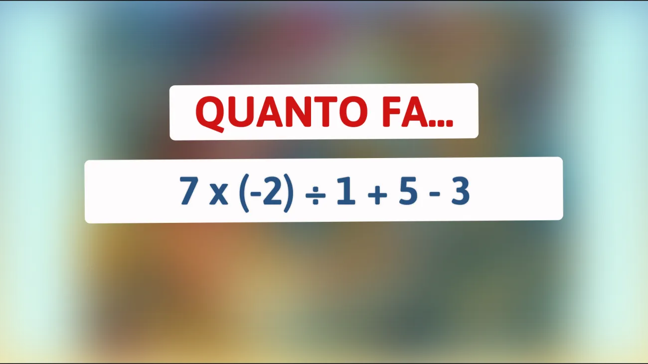 Sei abbastanza intelligente per risolvere questo rompicapo matematico in 5 secondi? Scopri se hai una mente geniale!"